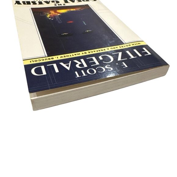 The Great Gatsby by F. Scott Fitzgerald 1995 Trade Paperback Book Very Good - Picture 4 of 6